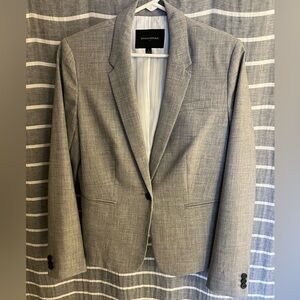 LIKE NEW - Banana Republic Women’s 6 Blazer, Gray